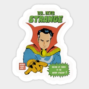 Dr Iker Strange Sticker